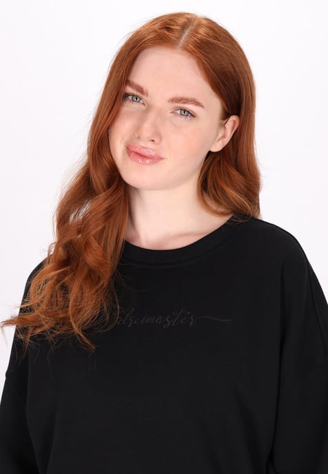 Dreimaster Sweatshirt Damen Schwarz - Image 5