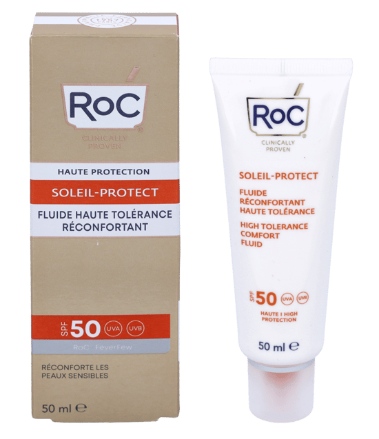 ROC Soleil-Protect Hochtolerantes Fluid SPF50+ 50 ml - Image 1