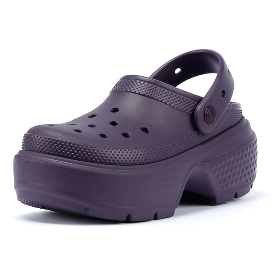 Crocs Stomp Frauen Dark Iris Clogs - Image 3