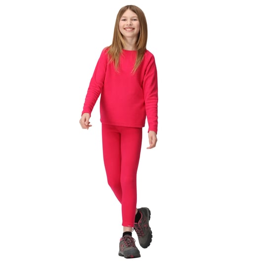 Regatta Childrens/Kids Thermal Base Layer Top (Pink Potion)