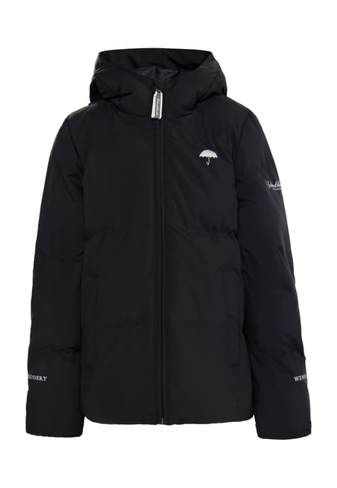 Schmuddelwedda Funktionale Winterjacke Mädels Schwarz - Image 1