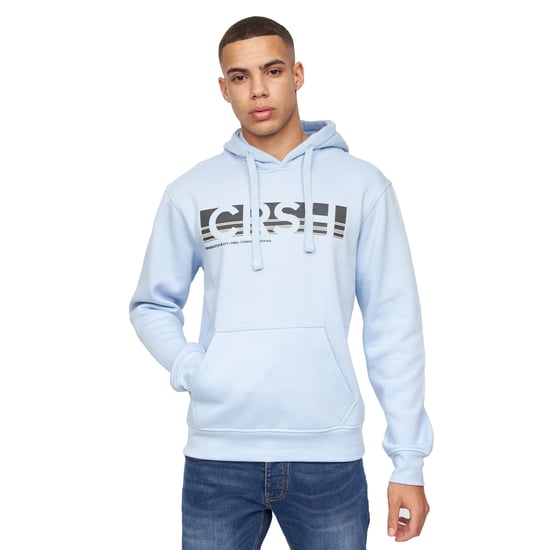Crosshatch - "Sullivan" Kapuzenpullover für Herren (Hellblau) - Image 1