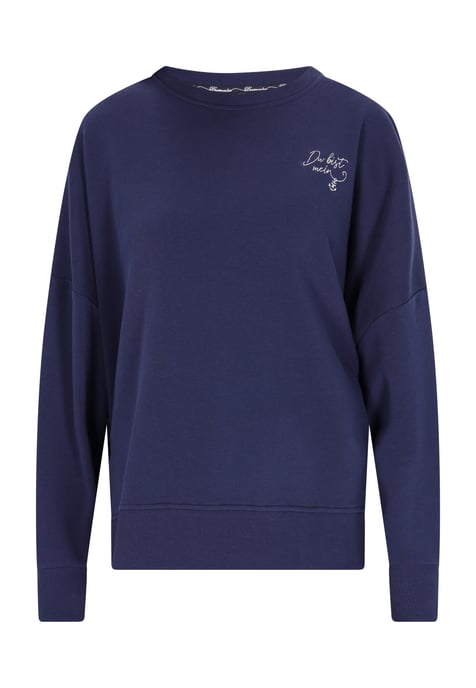 Dreimaster Sweatshirt Damen Marine - Image 1
