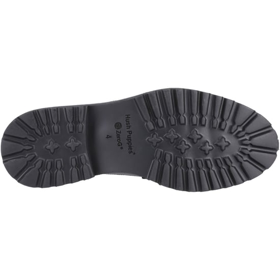Hush Puppies Gianna Leder Damen Schwarz Loafers - Image 3