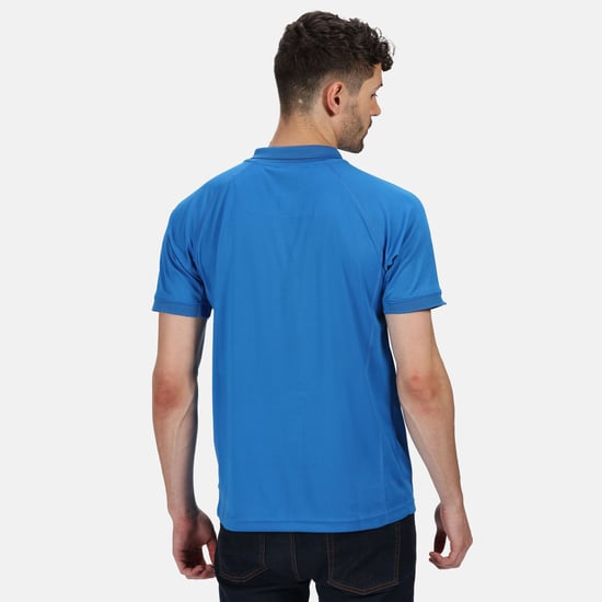 Regatta Hardwear Mens Coolweave Short Sleeve Polo Shirt (Oxford Blue)
