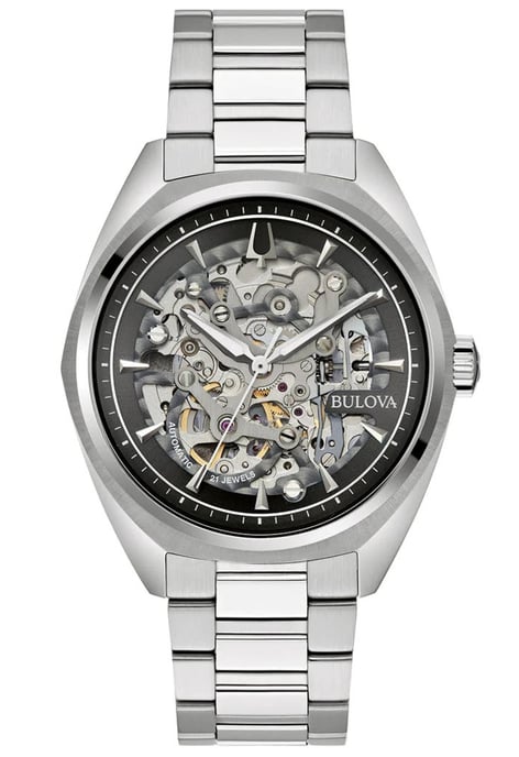 Bulova Surveyor Herren Silberuhr 96A293 - Image 1