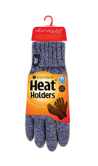Heat Holders - Womens Cable Knit 2.3 tog Handschuhe für den Winter - Image 2