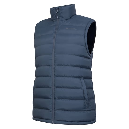 Mountain Warehouse Herren-Gepolsterte Weste Seasons mit Kunstpelzfutter (Marineblau) - Image 4