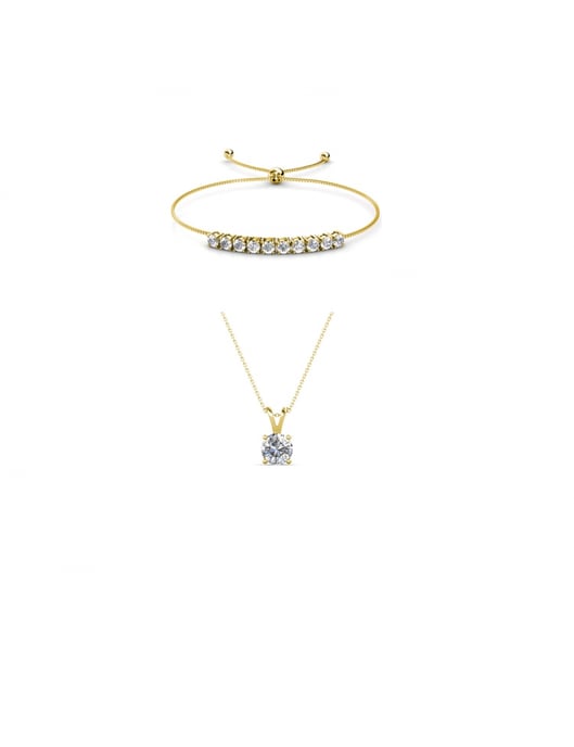 Vernice Stone Crystal Mia Set - Gold und Kristall - Image 1