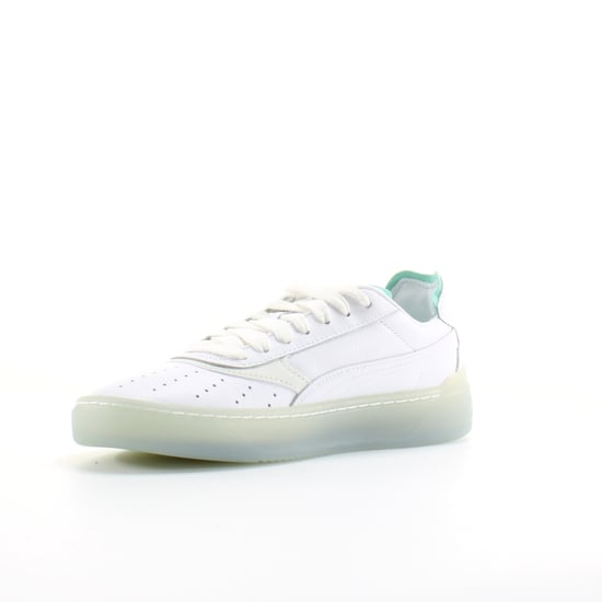 Puma Clai-O Diamond Supply White Leather Mens Lace Up Trainers 369399 01