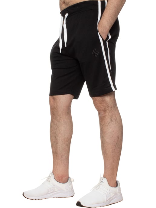 Enzo | Herren Lounge Shorts - Schwarz - Image 1