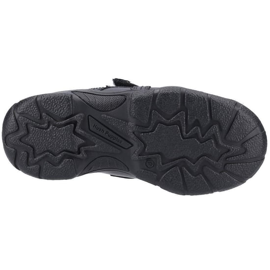 Hush Puppies Chaussures d'école en cuir Arlo Senior pour garçons (Noir) - Image 4