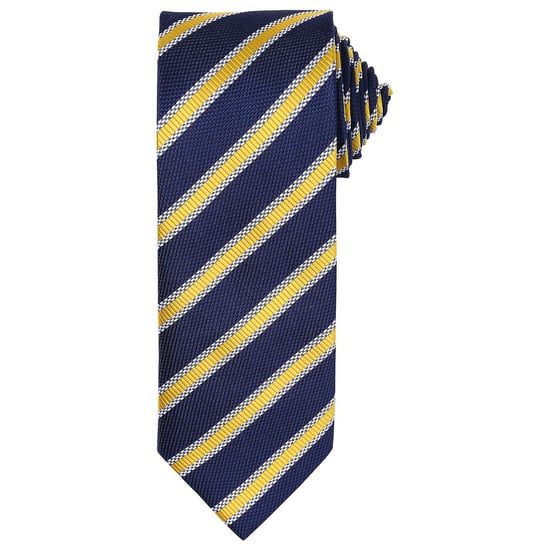 Premier - Krawatte für Herren (Marineblau/Gold) - Image 1
