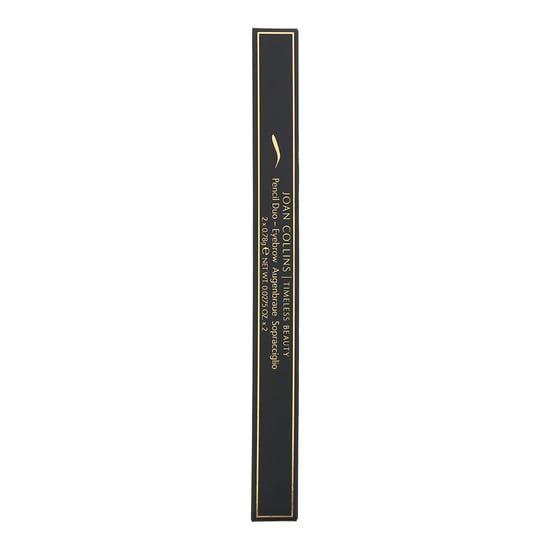 Joan Collins Eyebrow Pencil Duo Black/Dark Brown 1.56g