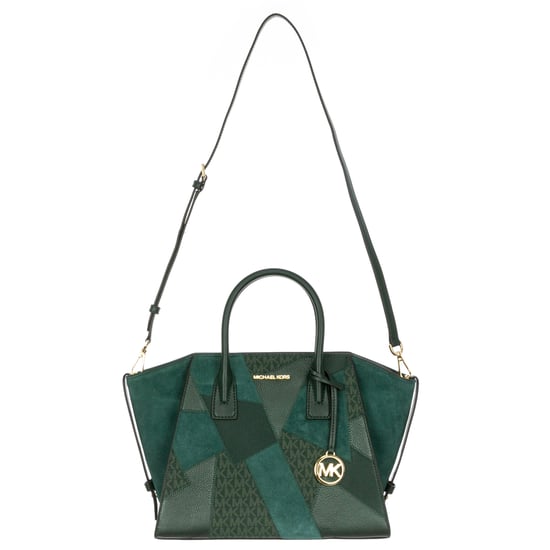 Michael Kors Women Satchel Avril Hand bag Green
