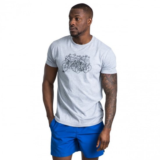 Trespass - T-shirt manches courtes WICKY - Homme (Gris chiné) - Image 3
