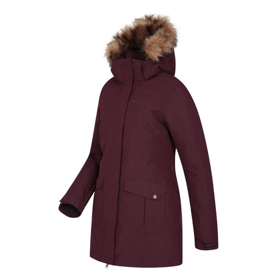 Mountain Warehouse - "Tarka II" Steppjacke für Damen (Burgunderrot) - Image 4