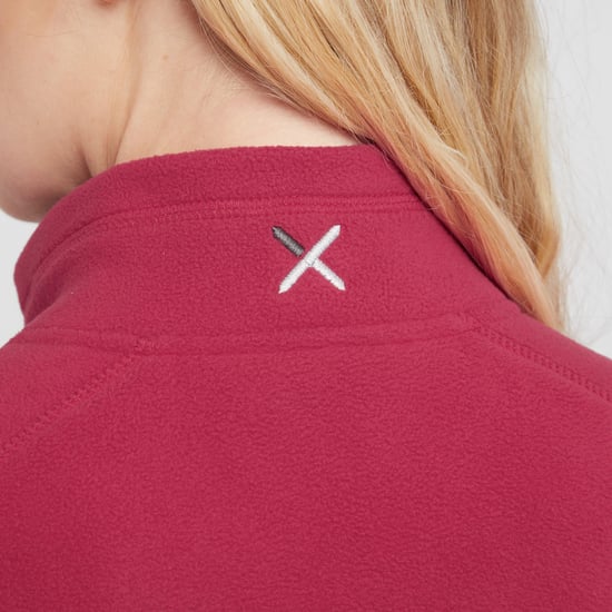 OEX Women's Ardmore Full Zip Fleece with Chest Pocket, Warm & Lightweight Mid-layer