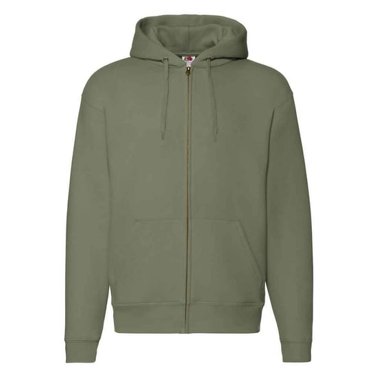 Fruit of the Loom - "Premium" Hoodie mit durchgehendem Reißverschluss für Herren/Damen Unisex (Klassisch Olivgrün) - Image 1