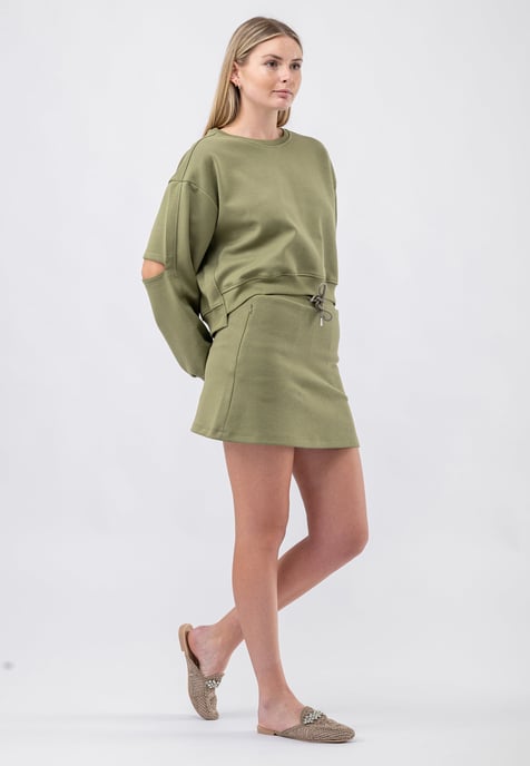 Tom Barron Ladies Stylish two pieces Set with Skirt