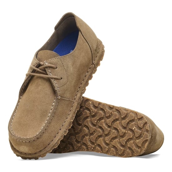 Birkenstock Utti Suede Herren Schnürschuhe Taupe - Image 5