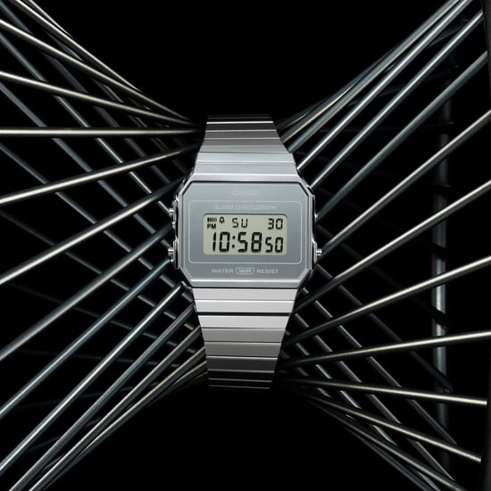 Montre Casio Casio Collection Vintage Pour Femmes Argent A700WEV-7AEF - Image 3