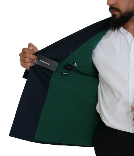 Dolce & Gabbana Herren Blauer Doppelreihiger Anzugblazer - Image 6