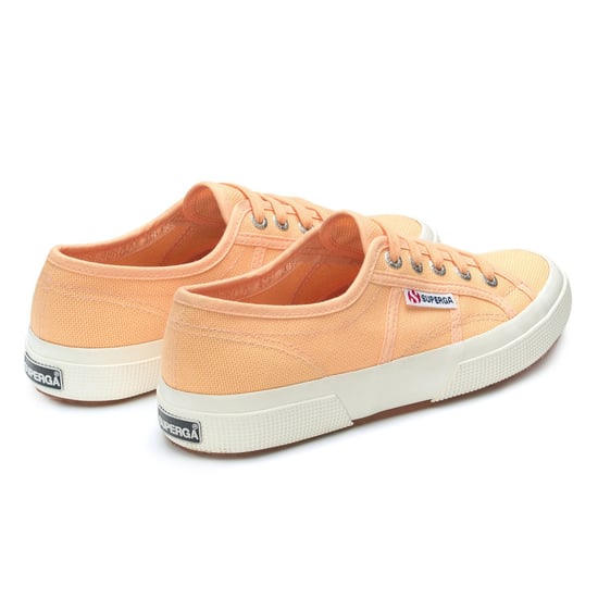 Superga Unisex Adult 2750 Cotu Classic Vegan Trainers (Orange Apricot/Avorio)