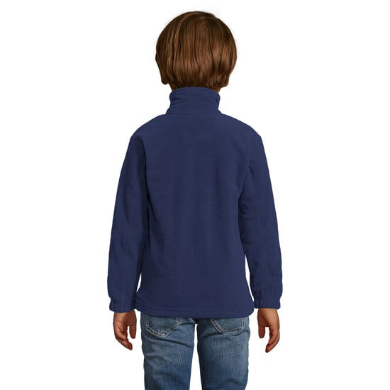 SOLS Kinder Fleece Jacke North (Marineblau) - Image 3