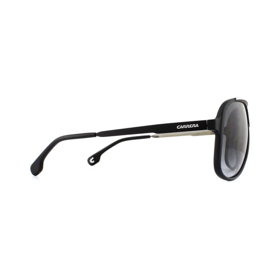 Carrera Aviator Mens Matte Black Dark Grey Gradient Sonnenbrille - Image 4