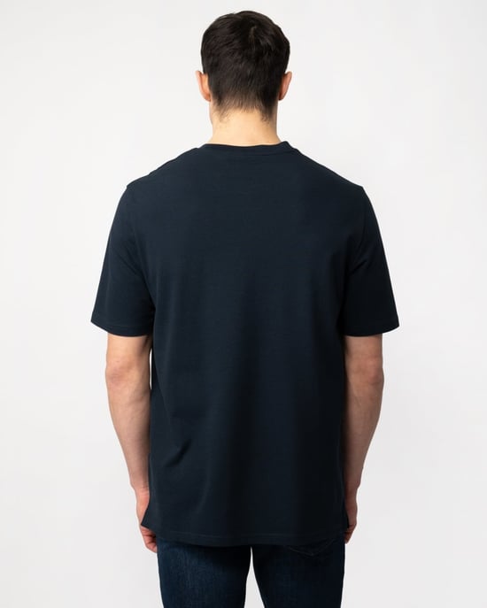 Lyle & Scott, schlichtes Piqué-T-Shirt mit Tasche für Herren - Image 4