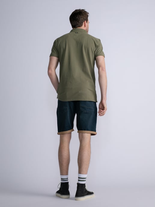 Petrol Industries - Klassisches Poloshirt Männer - Grün - Image 6