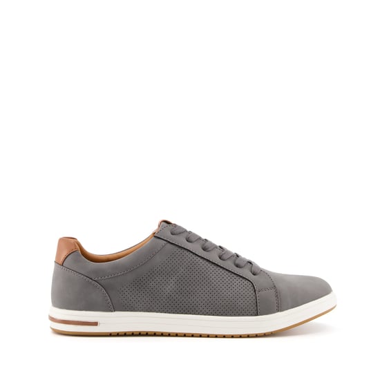 Dune Mens TEZZY Perforated Lace-Up Trainers Tezzy