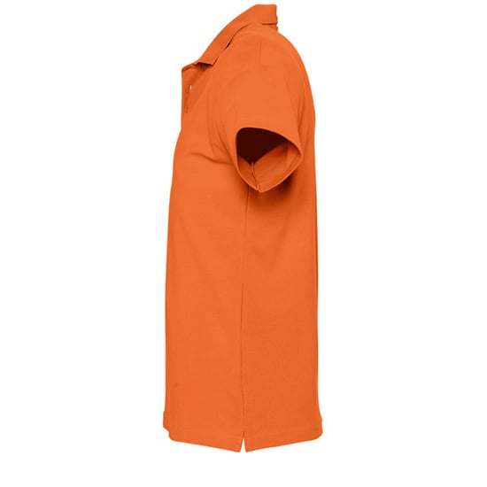SOLS Mens Spring II Short Sleeve Heavyweight Polo Shirt (Orange)