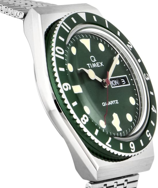 Timex Q Wiederauflage Herren Silberuhr TW2U61700 - Image 3