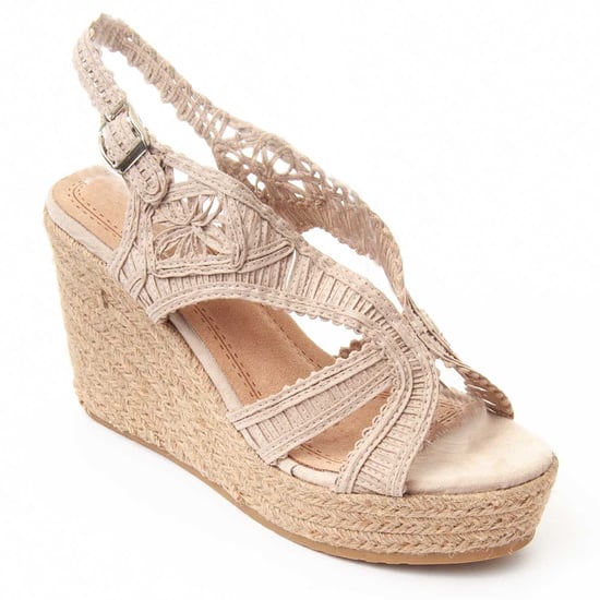 Montevita Wedge Sparto Sandale Spartsum10 in Beige - Image 3