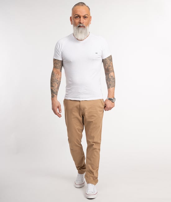 Indumentum Stoffhose Dunkelbeige - Image 4