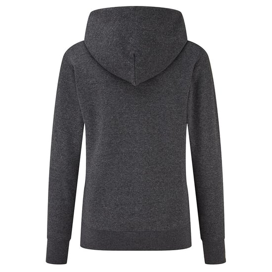 Fruit of the Loom - "Classic" Sweatshirt mit Kapuze für Damen (Dunkel meliert) - Image 2