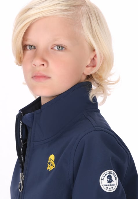 Schmuddelwedda Softshelljacke Jungen (Kinder) Marine - Image 5