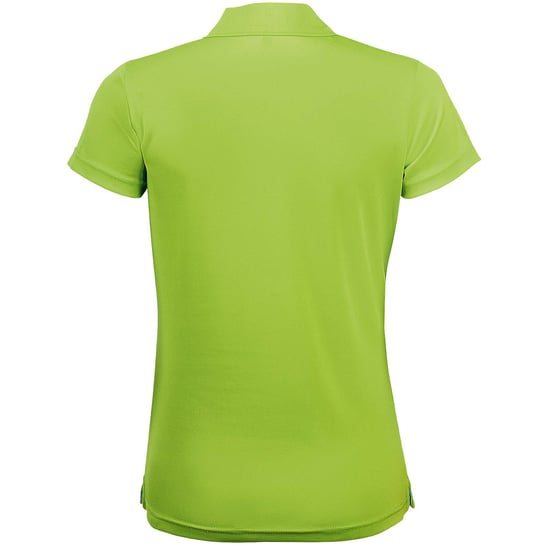 SOLS Womens/Ladies Performer Kurzarm-Pique-Poloshirt (Apfelgrün) - Image 2