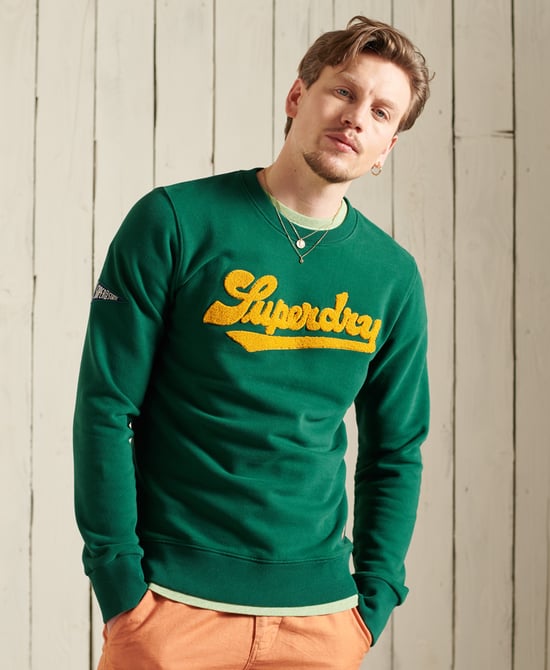 Superdry Limited Edition College Chenille Sweatshirt