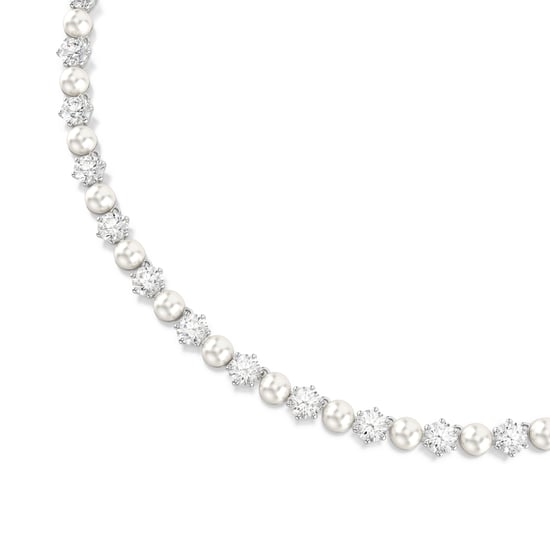 Swarovski 'Matrix Pearl' Damenhalskette aus Basismetall - Silber 5689623 - Image 4