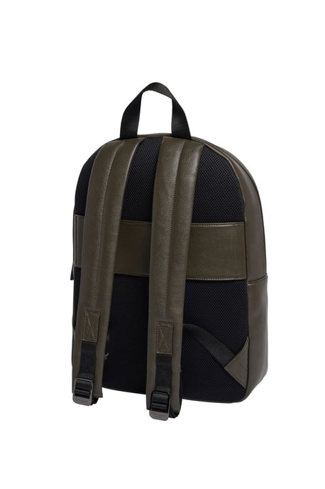 Tairone Pu Rucksack Khaki - Image 2