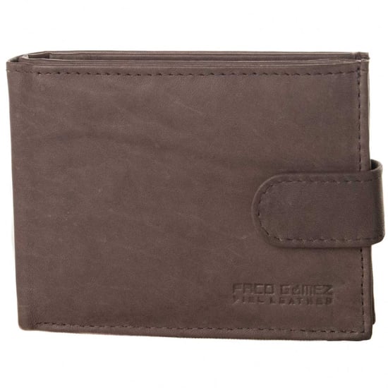 Leather wallet Montevita in Grey