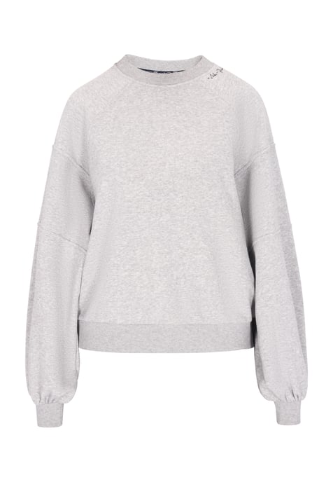 Dreimaster Sweatshirt Damen Grau Melange - Image 1