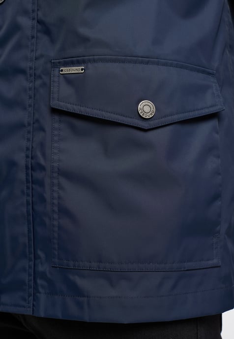 ICEBOUND Regenjacke Herren Marine - Image 5