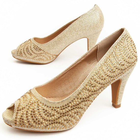 Montevita Absatzschuh Unne74 in Gold - Image 1