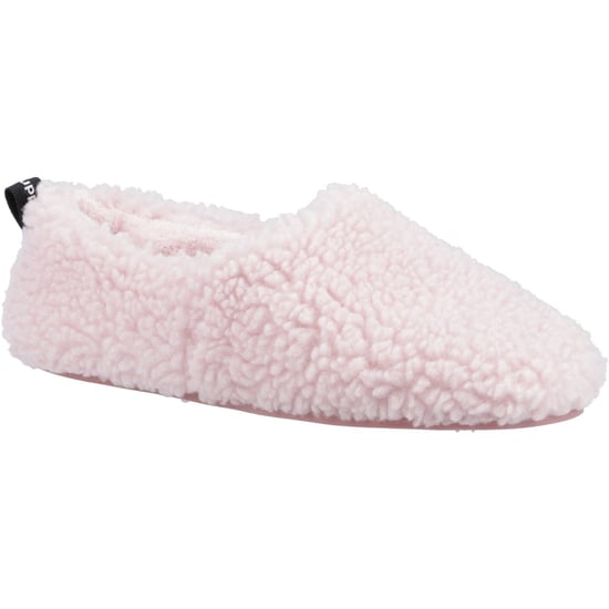 Hush Puppies Emily Kunstfell Damen Blush Hausschuhe - Image 1