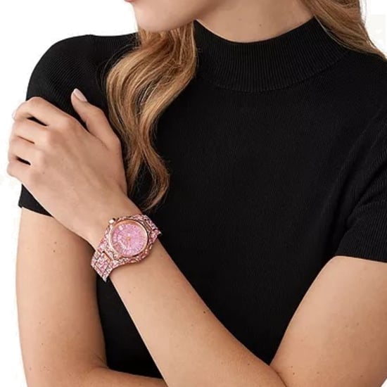 Michael Kors MK7343 Pave Rose Gold-Tone Ladies Watch