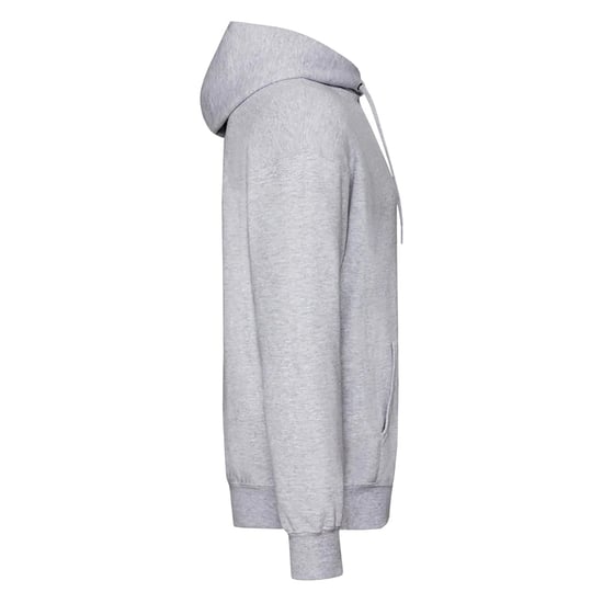 Fruit of the Loom Unisex Adult Classic Hoodie (Grey Heather) - Image 3